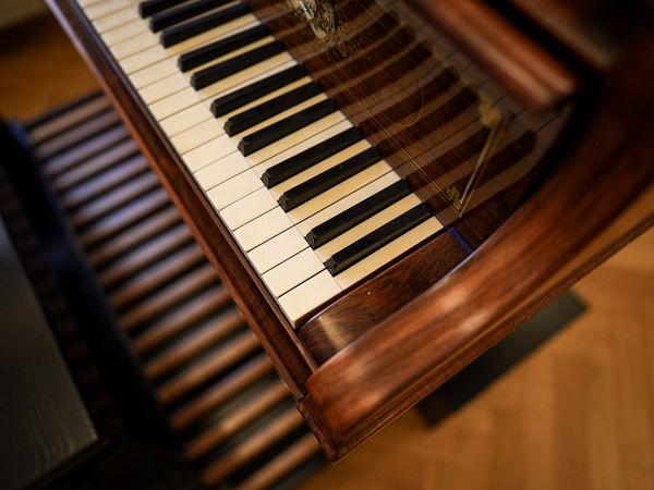 Klavier im Robert-Schumann-Haus in Zwickau