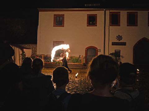 Die Nacht der Schlösser auf Schloss Rochsburg