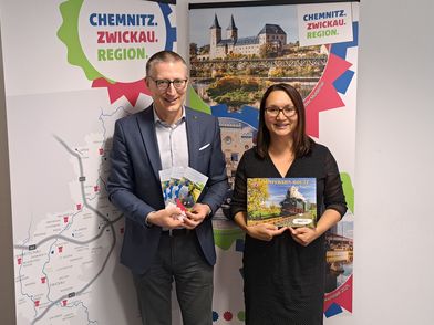 Zusammenarbei Dampfbahn-Route Sachsen